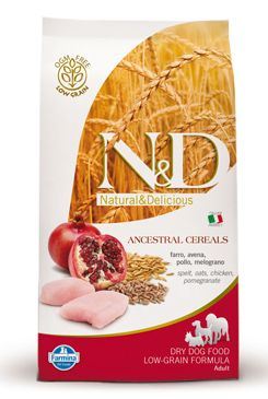 N & D Low Grain DOG Adult Mini Chicken & Pomegranate 2,5 kg