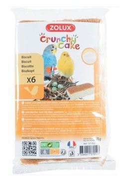 Sušienky vták Crunchy CAKE GROWTH 6ks 75g Zolux