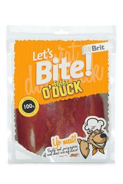 Brit pochoutka Let's Bite Fillet o'Duck 400g