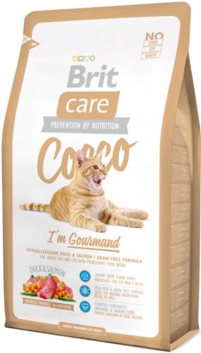 Brit Care Cat Cocco I´m Gourmed 2 balenia 7kg