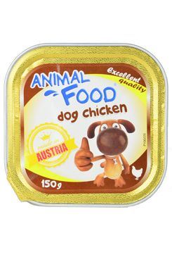 ANIMAL FOOD 150g konz.paštika pes kurča