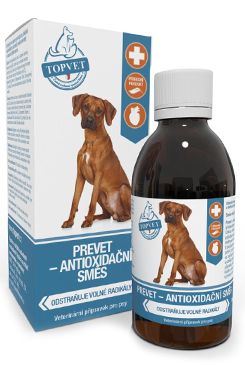 Prevet - antioxidačné zmes pre psov TOPVET 200ml