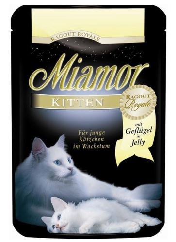 Miamor Cat Ragout Junior vrecko hydinové 100g