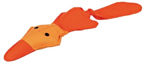 Plávajúce oranžová Kačena sa zvukom 50 cm