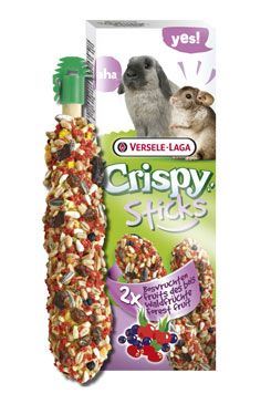 Versele-LAGA Crispy Sticks pre králiky / činčily Lesné ovocie 110g
