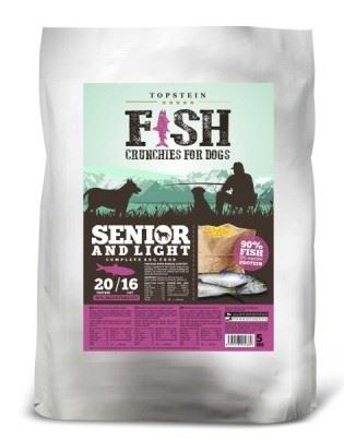 Topstein Fish Crunchies Senior / Light 2 balenia 15kg