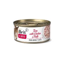Brit Care Cat konz Fillets Chicken &amp; Milk 70g
