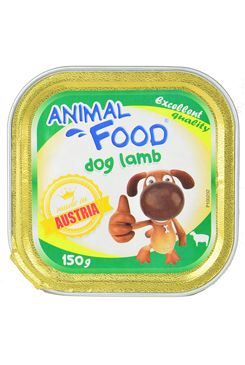 ANIMAL FOOD 150g konz.paštika pes jahňacie