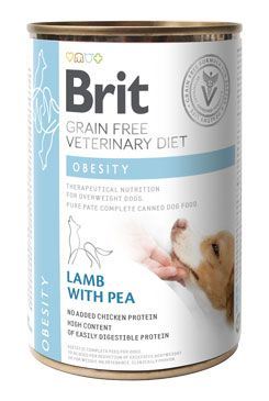 Brit VD Dog GF konz. Obesity 400g
