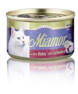 Miamor Cat Filet konzerva kura + šunka 100g