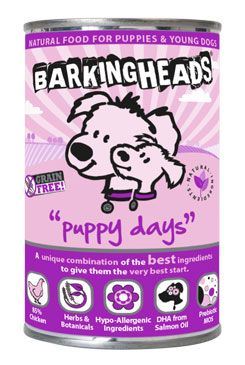 Barking HEADS Puppy Days konzerva 400g