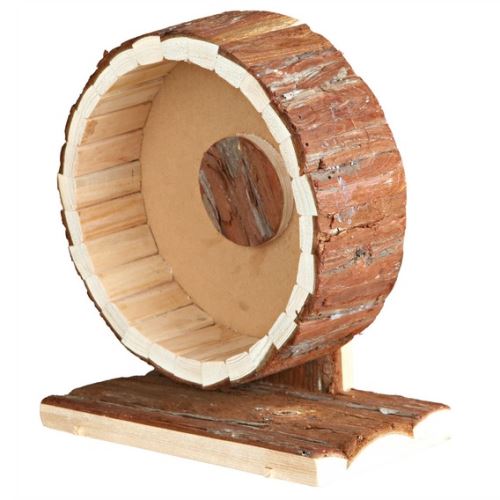 Natural Living - kolotoč drevený pre myši a škrečky 20 cm