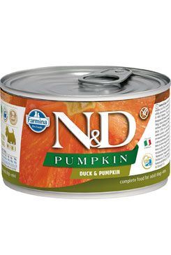 N & D DOG PUMPKIN Adult Duck & Pumpkin Mini 140g