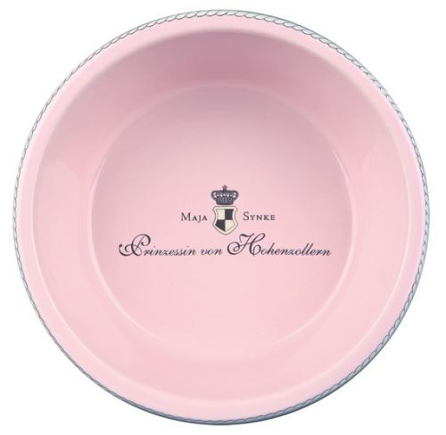 DOG PRINCESS - keramická miska ružová 1 l / 20 cm