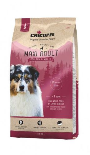 CHICOPEE CLASSIC NATURE MAXI ADULT POULTRY-MILLET 2 kg