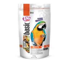Lolo BASIC kompletné krmivo pre veľké papagáje 350 g doypack