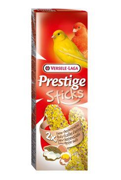 Versele-LAGA Prestige Sticks pre kanáriky Egg & Oystershell 2x30g