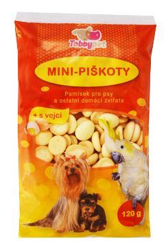 Piškóty TOBBY pre psov MINI 120g