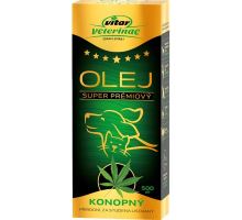 Vitar veterinae konopný olej 500ml