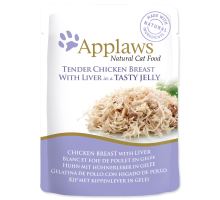 Applaws cat pouch chicken with liver in jelly 70g kapsička