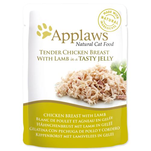 Applaws cat pouch chicken with lamb in jelly 70g kapsička