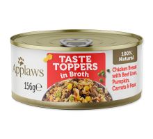 Applaws dog chicken, beef liver &amp; zelenina 156g