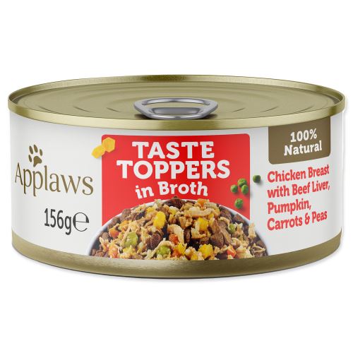 Applaws dog chicken, beef liver & zelenina 156g