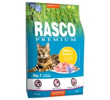 Rasco Premium Cat Kibbles Adult, Chicken, Chicori Root 2kg