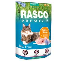 Rasco Premium Cat Kibbles Indoor, Turkey, Chicori Root 400g