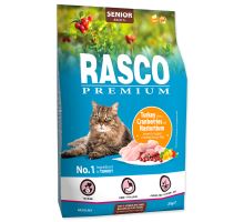 Rasco Premium Cat Kibbles Senior, Turkey, Cranberries, Nasturtium