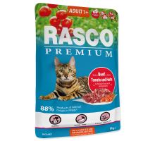 Rasco Premium Cat Pouch Adult, Beef, Hearbs 85g
