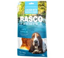 Pochúťka RASCO Premium uzol byvolej obalený kuracím mäsom 80g