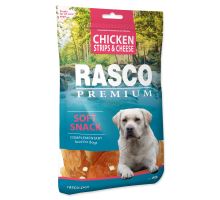 Pochúťka RASCO Premium prúžky kuracie so syrom 80g