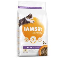 IAMS for Vitality Kitten Food with Fresh Chicken 2kg