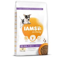 IAMS Dog Puppy Small &amp; Medium Chicken 12kg
