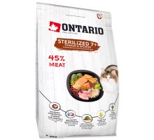 ONTARIO Cat Sterilised 7+ 2kg