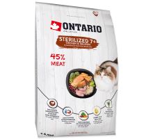 ONTARIO Cat Sterilised 7+ 6,5kg