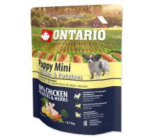 ONTARIO Puppy Mini Chicken &amp; Potatoes &amp; Herbs 0,75kg