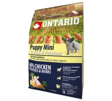 ONTARIO Puppy Mini Chicken &amp; Potatoes &amp; Herbs 2,25 kg