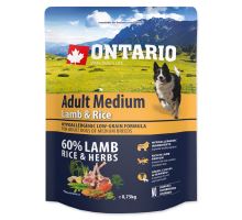 ONTARIO Adult Medium Lamb &amp; Rice 0,75kg