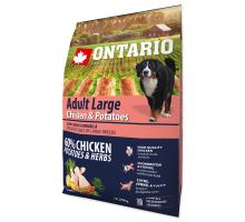ONTARIO Dog Adult Large Chicken &amp; Potatoes &amp; Herbs 2,25 kg