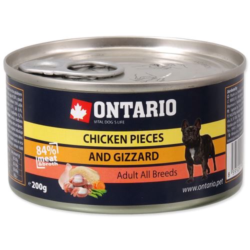 ONTARIO chicken pieces + gizzard 200g