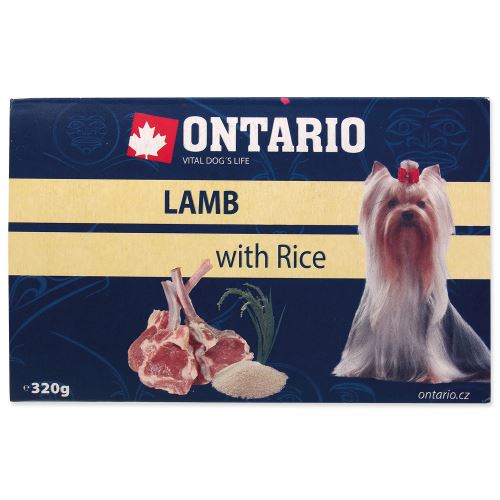 Vanička ONTARIO lamb with rice 320g