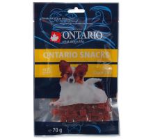ONTARIO snack duck dice small dog 70g