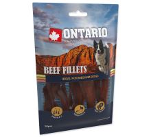 ONTARIO Snack Dog Rawhide Beef Fillets 12,5 cm 10ks