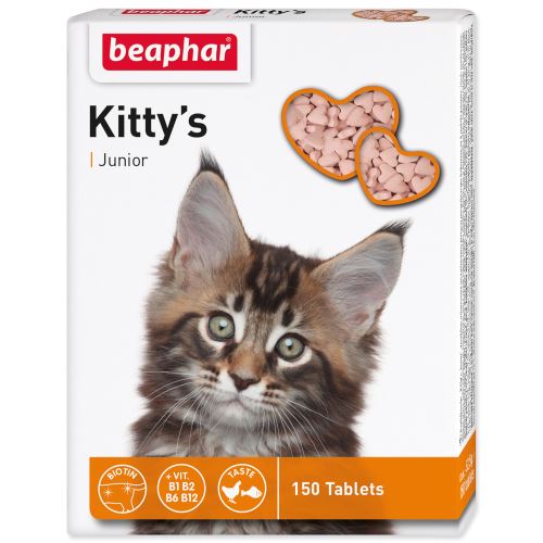 BEAPHAR Kitty's Junior biotín 150tablet