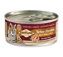 CARNILOVE WMM Turkey &amp; Reindeer for Adult Cats 100 g