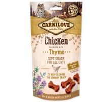 CARNILOVE Cat Semi Moist Snack Chicken Enriched with Thyme 50g