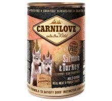 CARNILOVE Wild Meat Salmon &amp; Turkey for puppies 400g