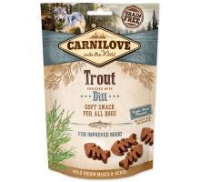 CARNILOVE Dog Semi Moist Snack Trout Enriched with Dill 200g